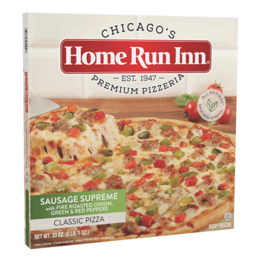 sauasge supreme pizza box
