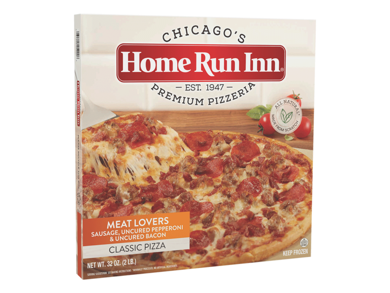 Classic Meat Lovers Frozen Pizza Home Run Inn