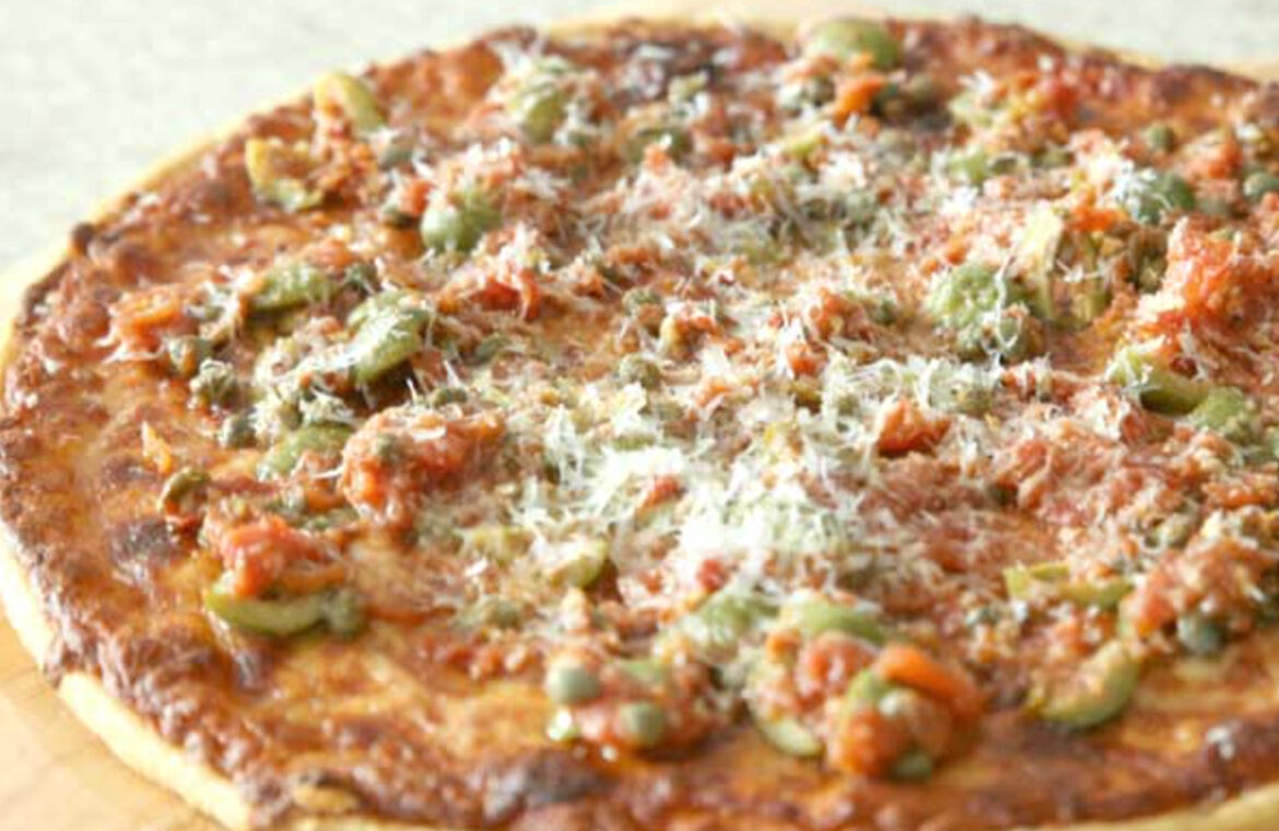 Pizza Topped with all ingredients