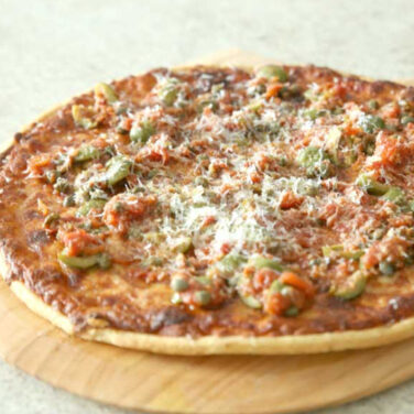 Pizza Topped with all ingredients