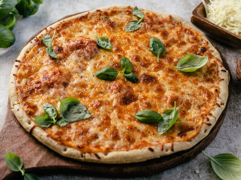 HRI Crust DairyFree Cheese Pizza Recipe Home Run Inn Pizza