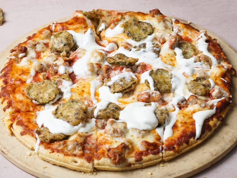 Fried Pickle Pizza Recipe Home Run Inn Pizza