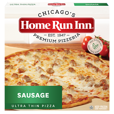 Home Run Inn Sausage Ultra Thin Pizza Box