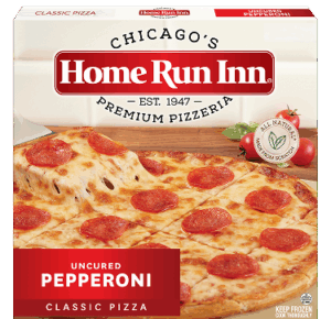 Home Run Inn Classic Uncured Pepperoni Pizza Box