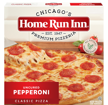 Home Run Inn Classic Uncured Pepperoni Pizza Box