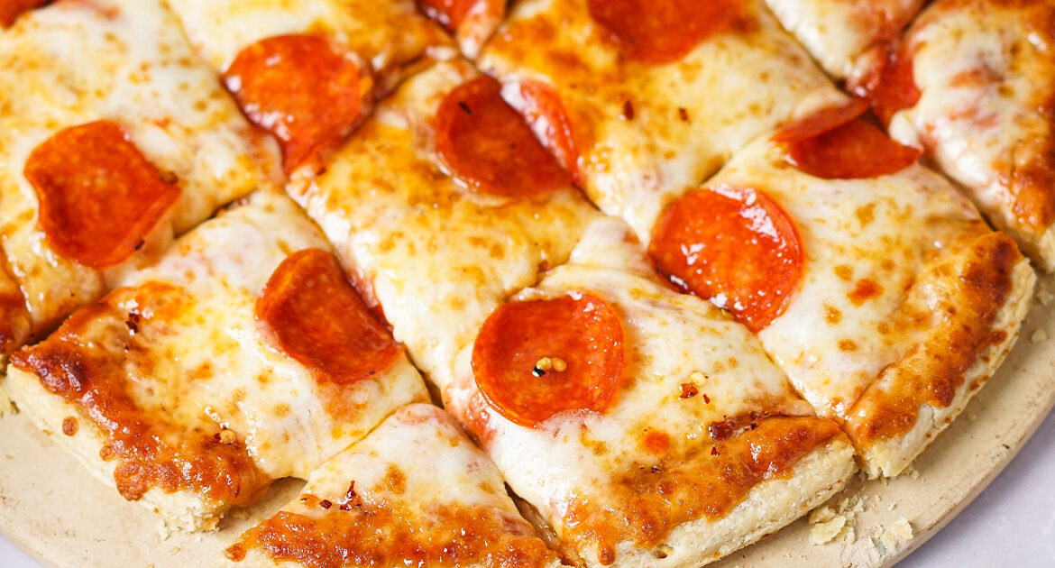 Pepperoni Pizza with Hot Honey Recipe | Home Run Inn Pizza