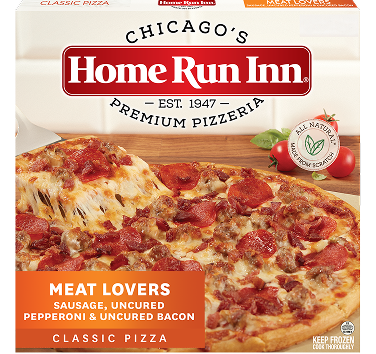 Home Run Inn Classic Meat Lovers Pizza Box