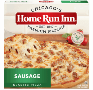 Home Run Inn Sausage Classic Pizza Box