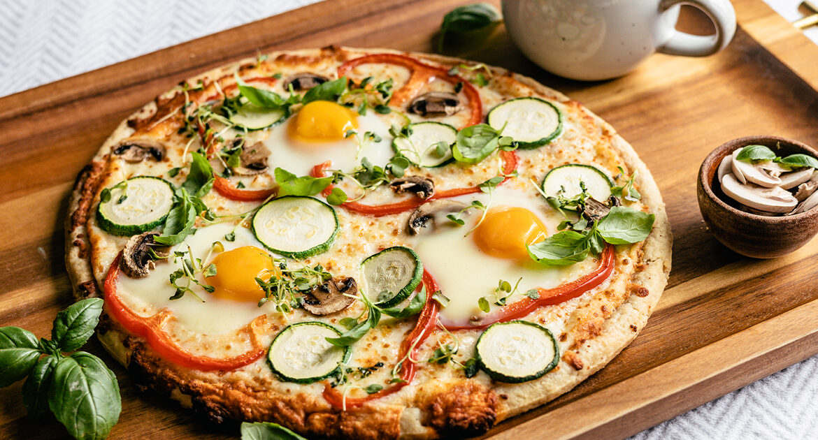 Breakfast In Bed Pizza Recipe | Home Run Inn Pizza
