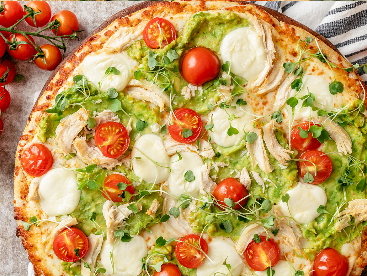 Green Goddess Avocado Pizza Recipe | Home Run Inn Pizza
