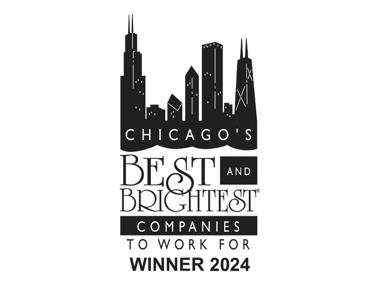 Best and Brightest Chicago award winner 2024 logo