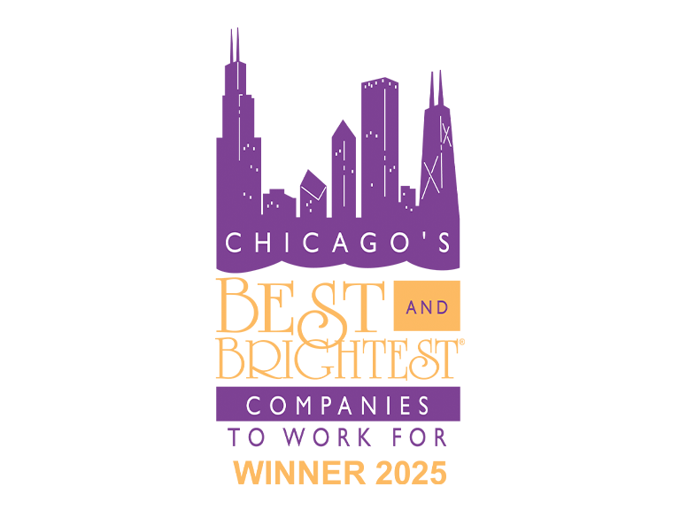 Best and Brightest Chicago award winner 2025 logo