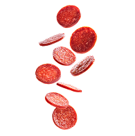 stock image of pepperoni