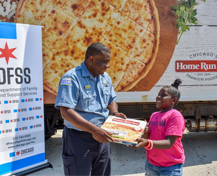 Home Run Inn helps fight hunger with Chicago’s Department of Family and Support Services (DFSS)